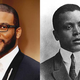 Tyler Perry (Photo: Steve Granitz / WireImage/ Getty Images) and a young Oscar Micheaux (Photo: Wikimedia)